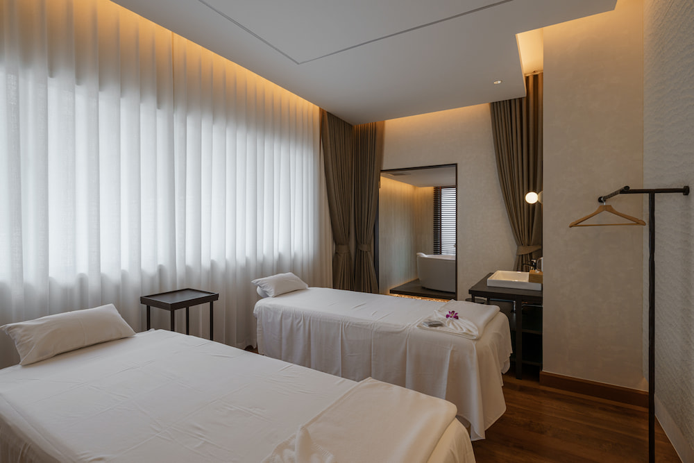 A day spa’s private room at Makkha Health & Spa