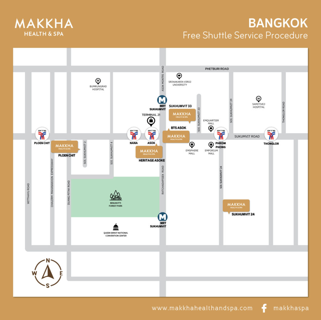 makkha spa bangkok branch map location suhumvit asok ploenchit
