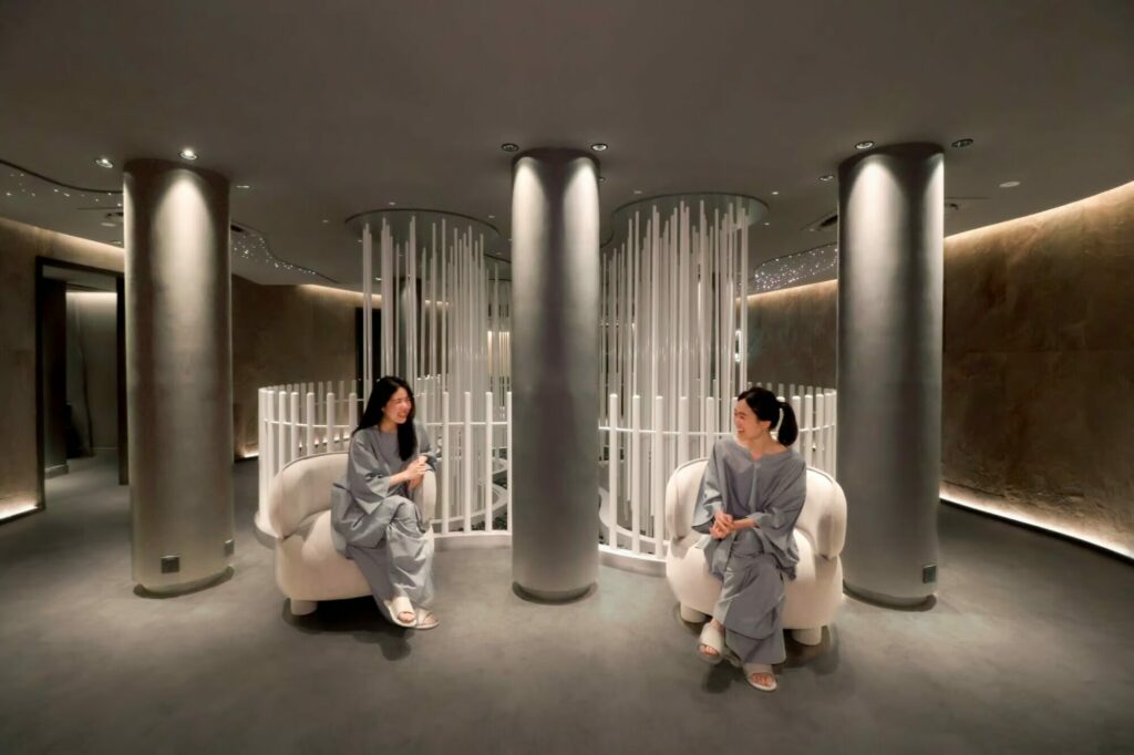 makkha-spa spa-interior-design wellness-center modern-lounge